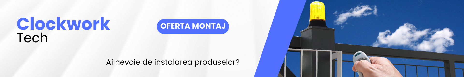 Montaj profesional porti si automatizari